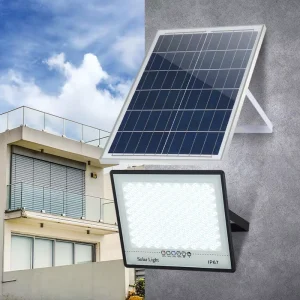 High Lumen IP67 Solar Garden Lights Outdoor Waterproof LED 200W/300W/500W Remote Control