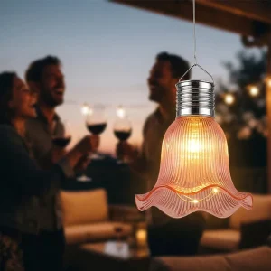 High Lumen Outdoor Decorative Plastic Fairy String LED Solar Garden Lights for Patio Yard and Lawn Decor with IP65 3500K