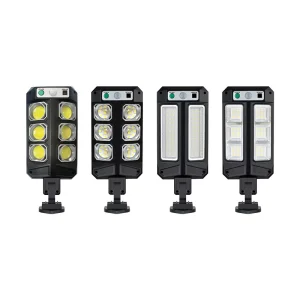 High Lumen Solar Street Lights IP65 Outdoor LED with Automatic Motion Sensor Detection for Garden Road