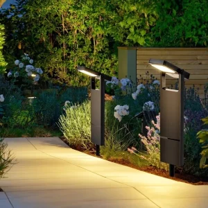 High Lumen Waterproof LED Pathway Garden Outdoor Yard Solar Lawn Light for Landscape