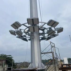High Mast Lighting Solar LED High Mast Flood Light for Highway