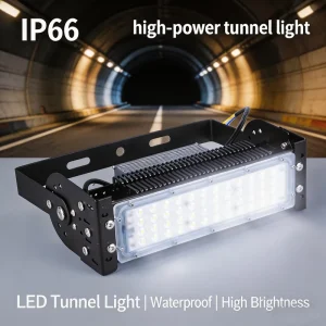 High Pole Stadium LED Floodlights Ultra Bright Warm White Aluminum High Voltage Module Waterproof IP66 Tunnel Lighting