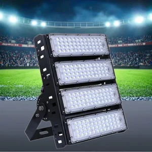 High Power 100 200W LED Flood Light Adjustable Design for Outdoor Projects Robust IP65 Waterproof Build Tunnel Lights CRI 70