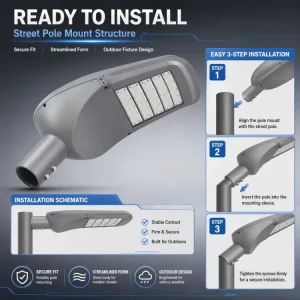 High Power 100W-300W High Salt Spray Corrosion Unibody LED Street Light for Island Road