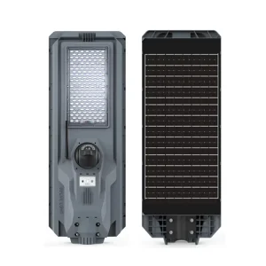 High Power 1200W Dual Camera 4G WiFi Solar Street Light Super Bright Radar Motion Sensor Integrated Outdoor Road Lamp