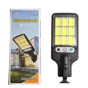 High Power 200W IP67 Waterproof Solar LED Street Light Remote Control 180 Beam Angle 3500K Warm White ABS Material for Garden