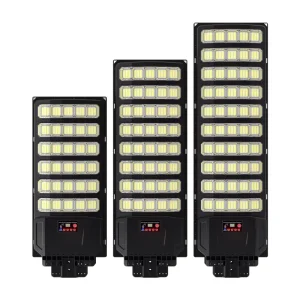 High Power 600W 1000W Solar Street Light Monocrystalline Panel IP65 Waterproof ABS Housing LED Lamp for Rural Road Park Yard