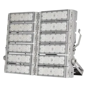 High Power Aluminum IP65 Outdoor 200W 300W 400W 500W 600W 700W 800W LED Modular Tunnel Lighting Flood Lights Stadium Light