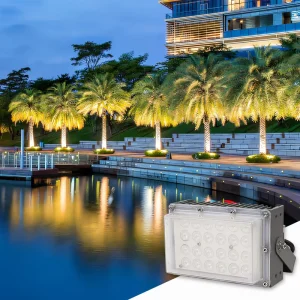 High Power Aluminum LED Module Stadium Flood & Tunnel Light IP65 Waterproof with Reflector Scatterer