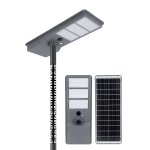 High Power Commercial Solar Street Light Waterproof ABS Outdoor LED Road Lamp