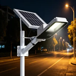 High Power IP65 Waterproof Sunlight LED Solar Street Light Aluminum Body Solar Street Light for Garden Road