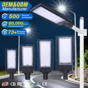 High Power IP66 Waterproof Outdoor Bridgelux 50W 100W 120W 150W 180W 200W 240W 300W LED Street Light