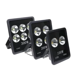 High Power Ip66 Outdoor Waterproof Real Power 100w 200w 300 400w 500w Led Flood Light