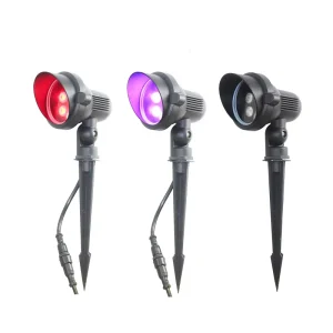 High Power LED Garden 24V Landscape Bollard Light, Permanent Outdoor Pixel Lawn Light