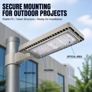 High Power Street Lights Outdoor IP65 Waterproof Aluminum LED 80W 150W 220W 320W LED Street Lighting