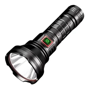 High Power Ultra Bright White Laser Patrol Searchlight Long Range Aluminum Rechargeable Outdoor Camping Fishing LED Flashlight
