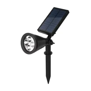 High Power Waterproof Modern Lawn Solar Pathway Light Plastic Outdoor Waterproof LED Solar Powered Garden Lights