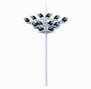High Quality 20 80 Meters High Mast Lighting Tower with Good Price