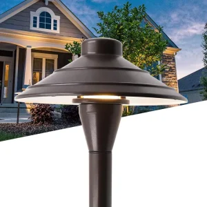 High Quality Decorative Patio Garden Low Voltage Landscape Lighting Aluminum Thin Outside LED Path Lights With ETL