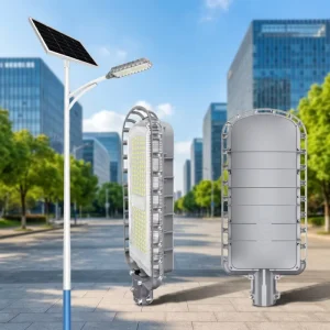High Quality Guaranteed Outdoor Road Highways Parking Lot Die Cast Aluminum IP65 20W Split LED Solar Street Light