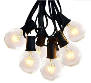 High Quality Holiday Decoration Christmas Light Indoor Outdoor G40 Tungsten String Light