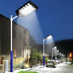 High Quality IP65 Solar Panel Road Outdoor Street Lamp Remote Control Waterproof 600W 800W 1000W LED Light