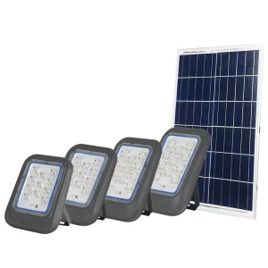 High Quality IP65 Waterproof Outdoor Solar LED Flood Light with Daylight Sensor and Motion Detection Timer Switch for Garden