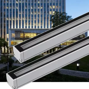 High Quality IP67 Aluminum DMX Hotel Exterior LED Linear Lights External Building Wall Washer for Landscaping Facade Lighting