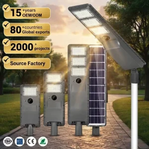 High Quality Ip65 Waterproof Streetlight 60w 120w 180w Integrated All in One Solar Powered Modern Outdoor Led Street Lights