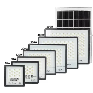 High Quality Outdoor Waterproof IP67 Spotlight Floodlight Garden Courtyard Emergency Solar 12 Volt Led Flood Light