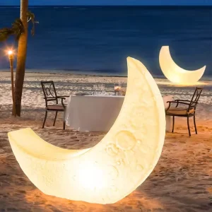High Quality Solar Outdoor Waterproof Christmas Festival Light Floor Lamp Moon Light Lawn Light Atmosphere Decorative Light