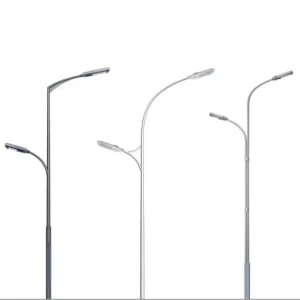High Quality Stainless Steel LED Street Light for Road Use with DC Power Custom Arm and Hot Dip Galvanized Finish