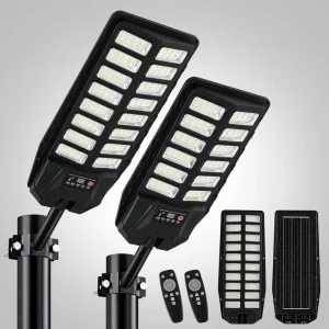 High Sensitivity IP65 Waterproof ABS Integrated LED Solar Street Light Motion Sensor All in One Outdoor Solar Road Lamp