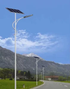High Standard Quality Double Single Arm Aluminium Alloy LED IP65 Solar Street Lamp for Road