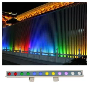 High Voltage 110V/220V 9W LED City Color Wall Washer Light for Building Facades