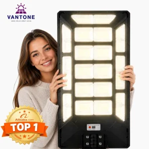 High Watt All-in-One Solar Street Lights Outdoor Solar Lamp IP66 Waterproof Solar Flood Light with Remote Control