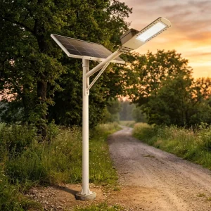 High Wattage Energy Saving Smart Outdoor Waterproof All in One LED Solar Street Light for Public Lighting