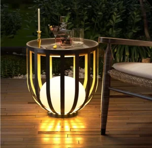 High brightness LED Outdoor Solar Garden Decorative Light Dual mode Charging Outdoor Solar Floor Lamp IP68 Outdoor Waterproof