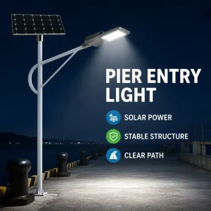 High-brightness SMD5054 Split Solar Street Light 400W Mounting Height 6 Meter with LiFePO4 Battery in Municipal Roads