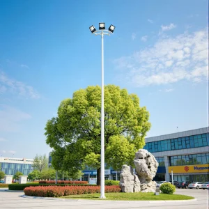 High mast Lighting Plaza Lighting Basketball Court Lighting Outdoor Floodlights Lifting Systems Medium height Street Light Poles