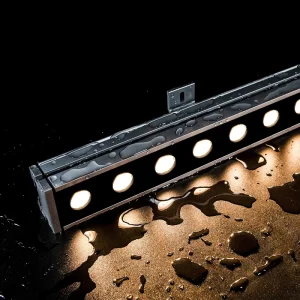 High quality Aluminum Alloy Tempered Glass Shell IP66 LED Wall Washer Outdoor Building Facade Landscape Lighting 48W DMX512