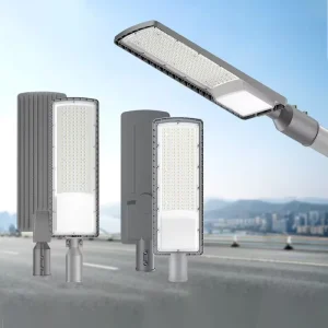 Hight Class Outdoor IP65 Waterproof Aluminum Alloy LED Street Lamp Sensor Remote Control Solar Street Light for Outdoor Garden
