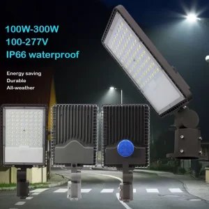 Highway Road Streetlight Outdoor IP66 Waterproof Aluminum 100W 150W 200W 250W 300W Project LED Street Light
