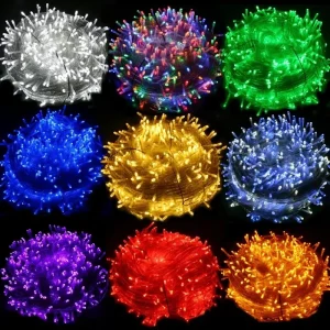 Holiday Wedding Party Garden Home Decor Christmas 110V 220V Fairy 10M Outdoor Garden Battery Operated LED String Light