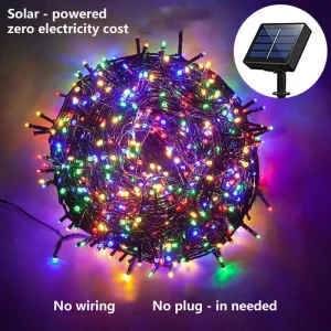 Holiday Wedding Party Garden Home Decor Christmas 110v 220v Fairies 10m Outdoor Garden Battery Operated LED String Fairy Light