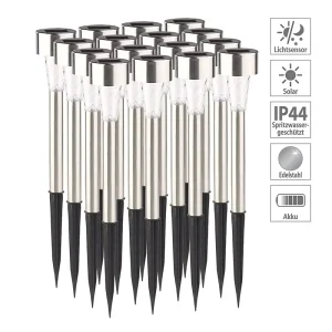 Hollow Solar LED Garden Pathway Light, Waterproof Outdoor Lawn Landscape Light