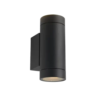 Home Indoor and Outdoor Wall Light for Porch Study Living Room Courtyard Park Waterproof Simple Nordic Style Double Head Wall Light