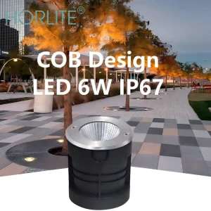 Horlite DC IP67 Waterproof COB LED Underground Lamp Inground Garden Landscape Buried Mini Recessed Path Park Villa