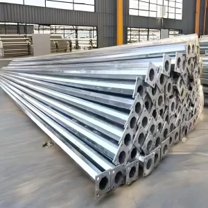Hot-Dip Galvanized Q235 Steel Street Lighting Pole 5m 6m 7m 8m 9m 10m 13m Lighting Pole