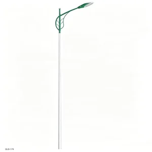Hot-Dip Galvanized Steel Street Light Pole 6m 8m 10m 12m Conical Lamp Post for Solar Road Lighting Project